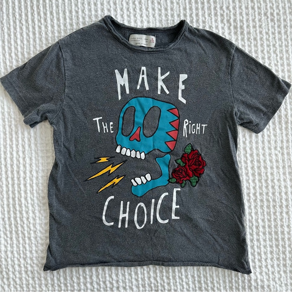 (Unique) Zara Kids Graphic Tee